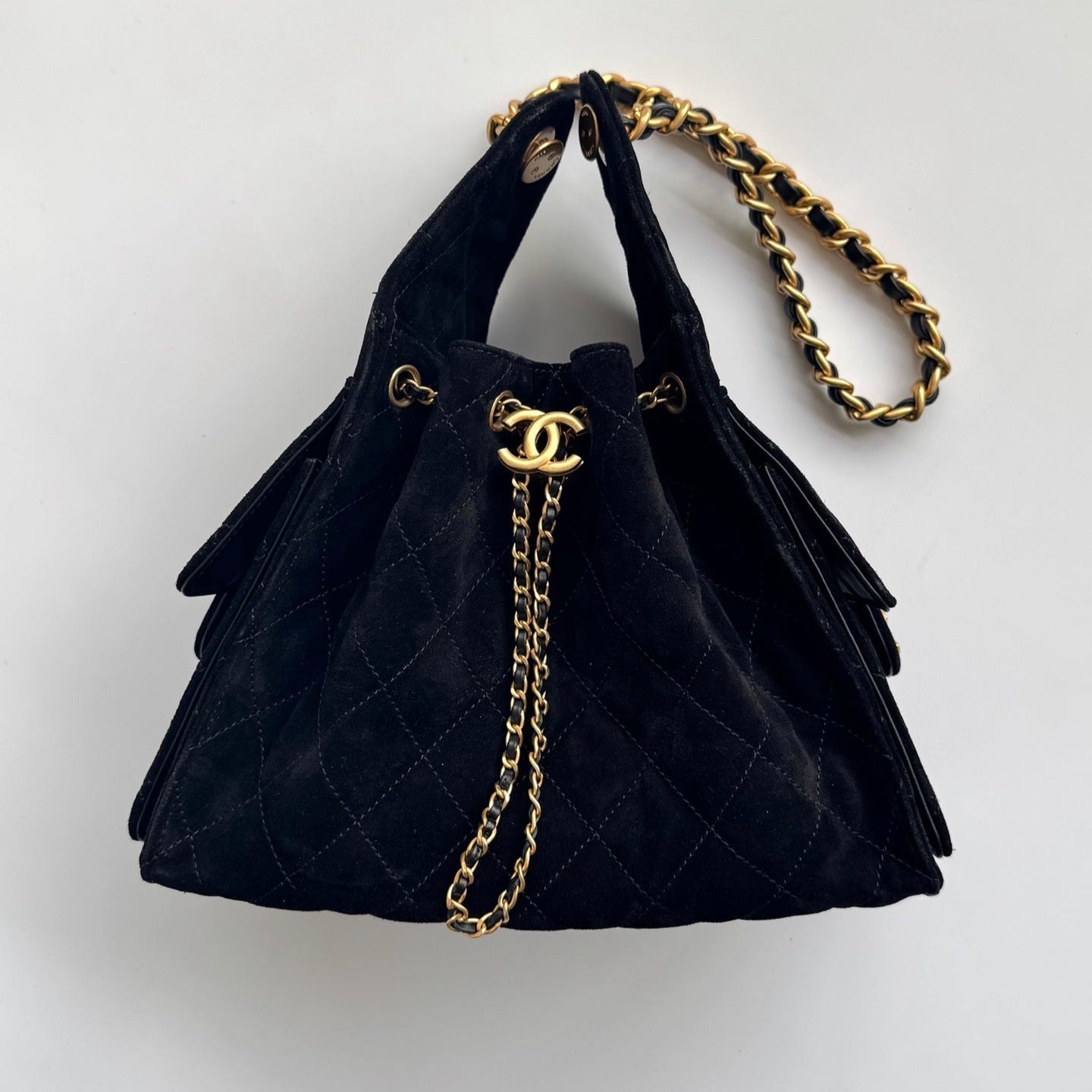 CC 25C Hobo Bag 30cm Suede
