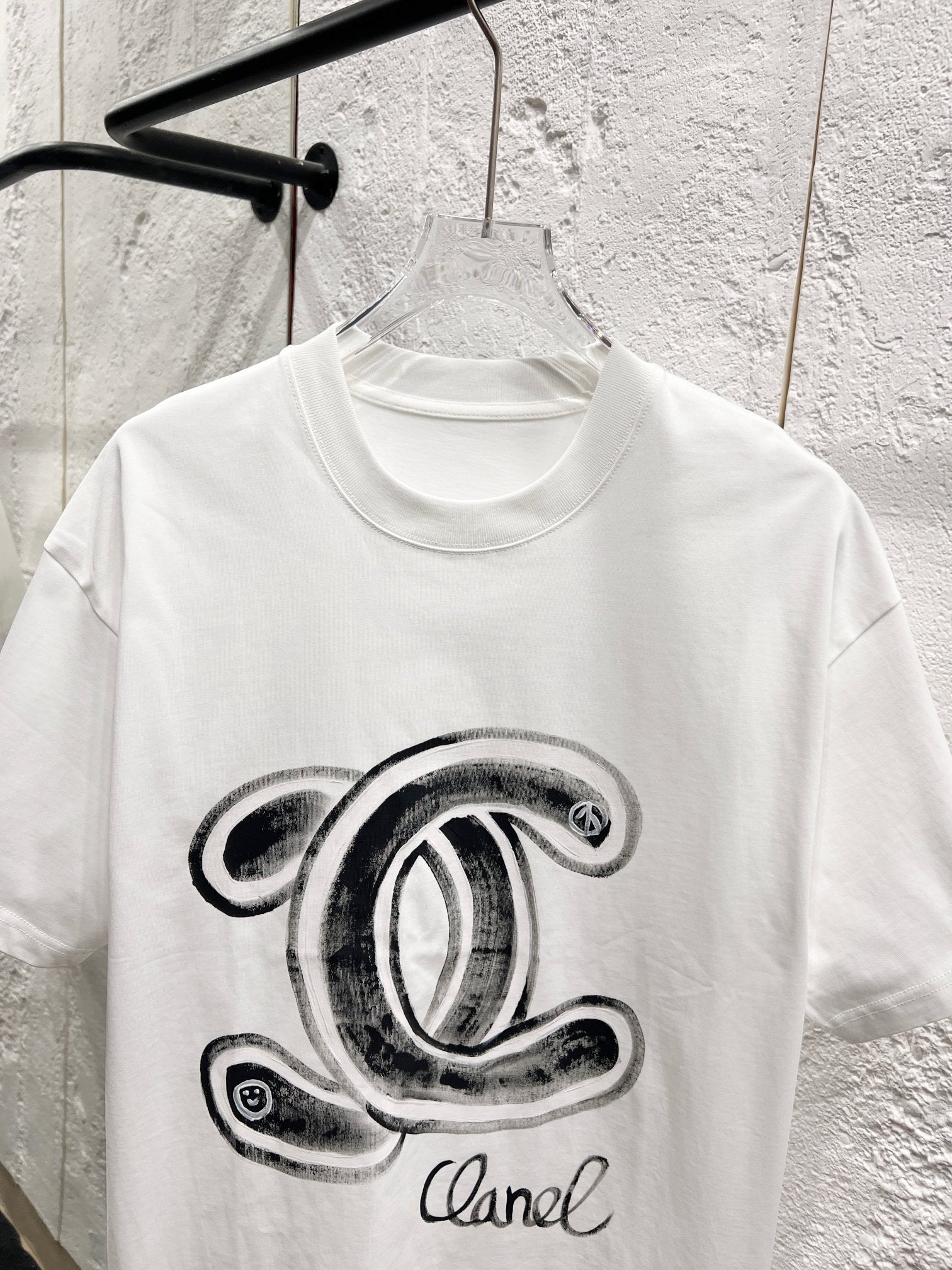 CC 2026 Hand-painted T-shirt Cotton 456188