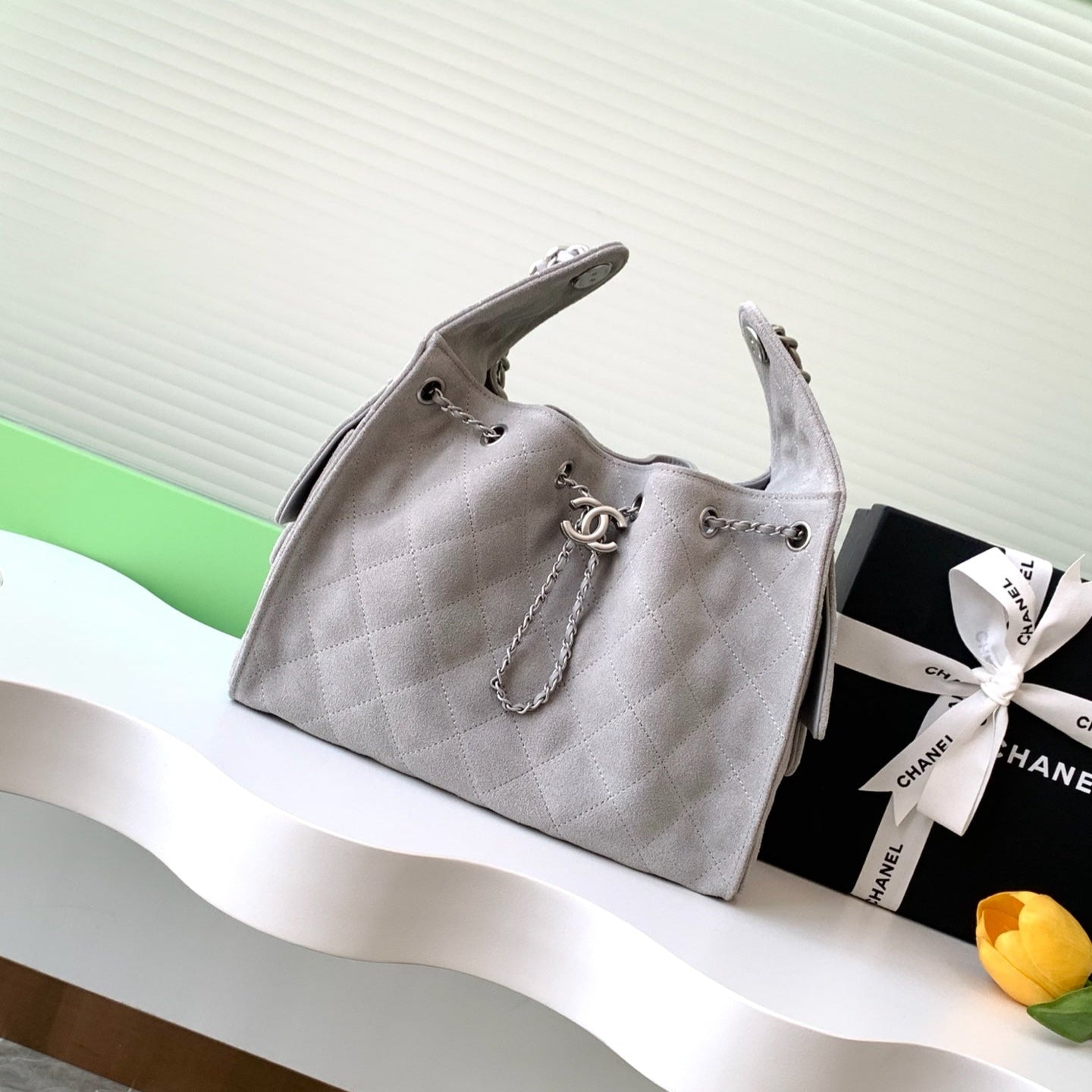 CC 25C Hobo Bag 30cm Suede