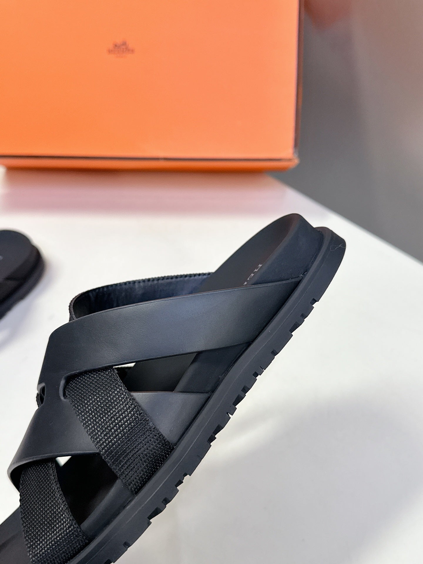 HM Kazimir Sandal Sheepskin and Fabric 252672