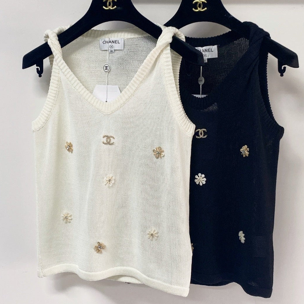Chanel 2026 Sleeveless Vest Viscosa 471914