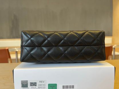 CC Handle Vintage Bag 19 Black Caviar 277778