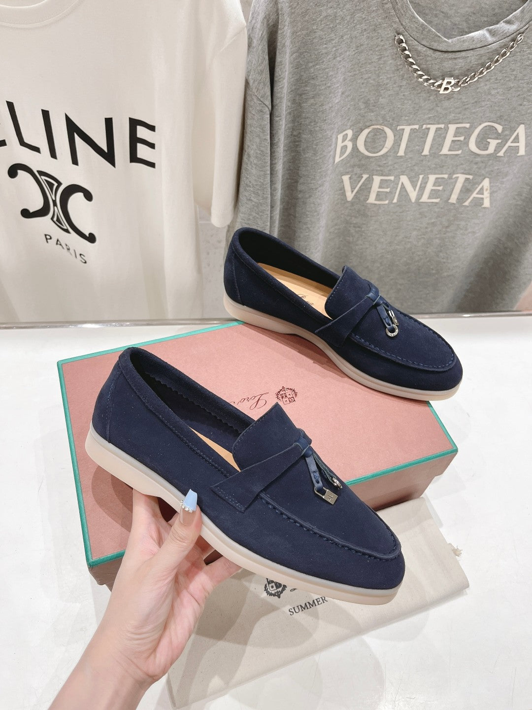 LP SUMMER CHARMS WALK LOAFERS SUEDE