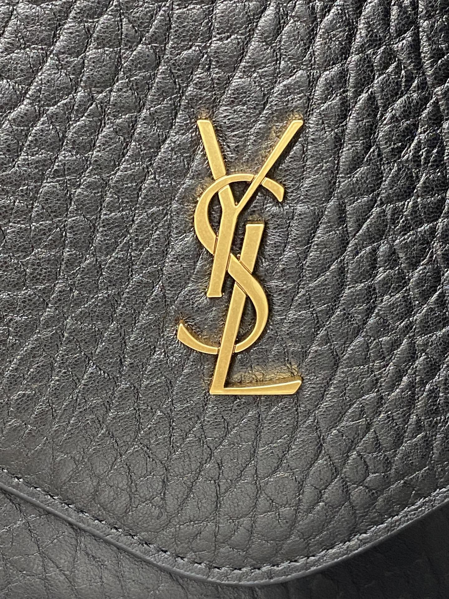 YSL 2026 Cassandre Large Pouch on Chain 35cm Calfskin