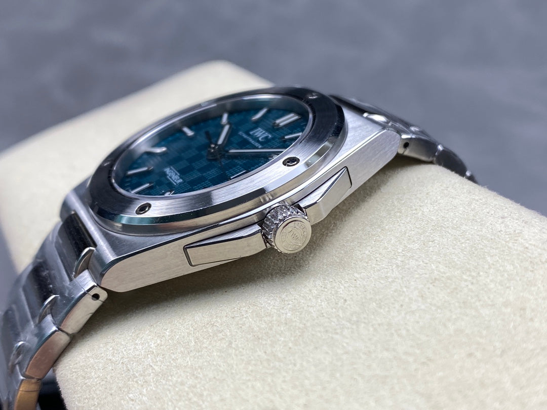 IWC Ingenieur 40mm Aqua Blue Dial Steel Case