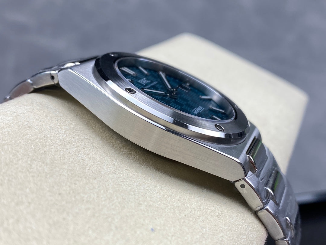 IWC Ingenieur 40mm Aqua Blue Dial Steel Case