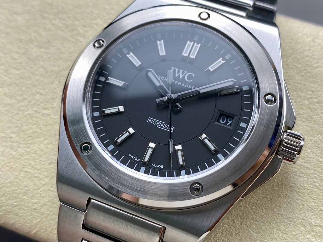 IWC Ingenieur 40mm Dark Gray Dial Steel Case
