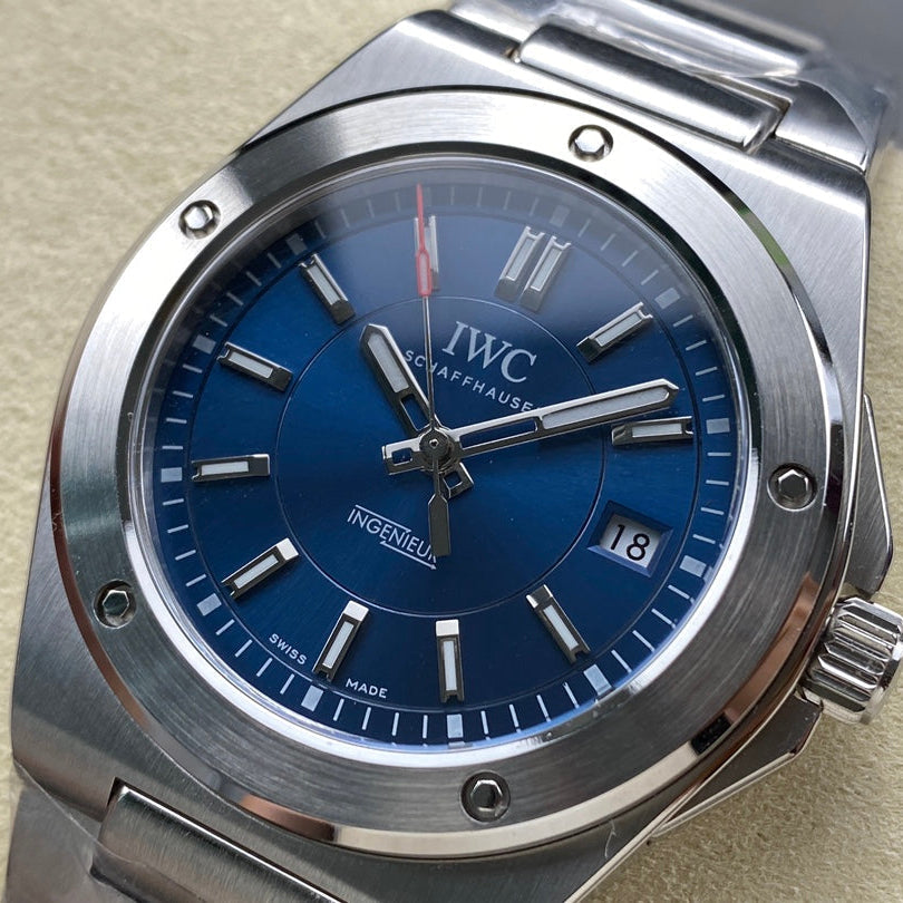IWC Ingenieur 40mm Blue Dial Steel Case