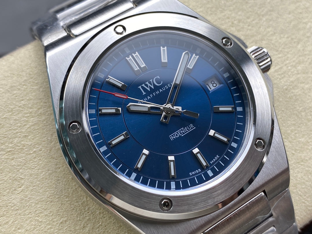 IWC Ingenieur 40mm Blue Dial Steel Case