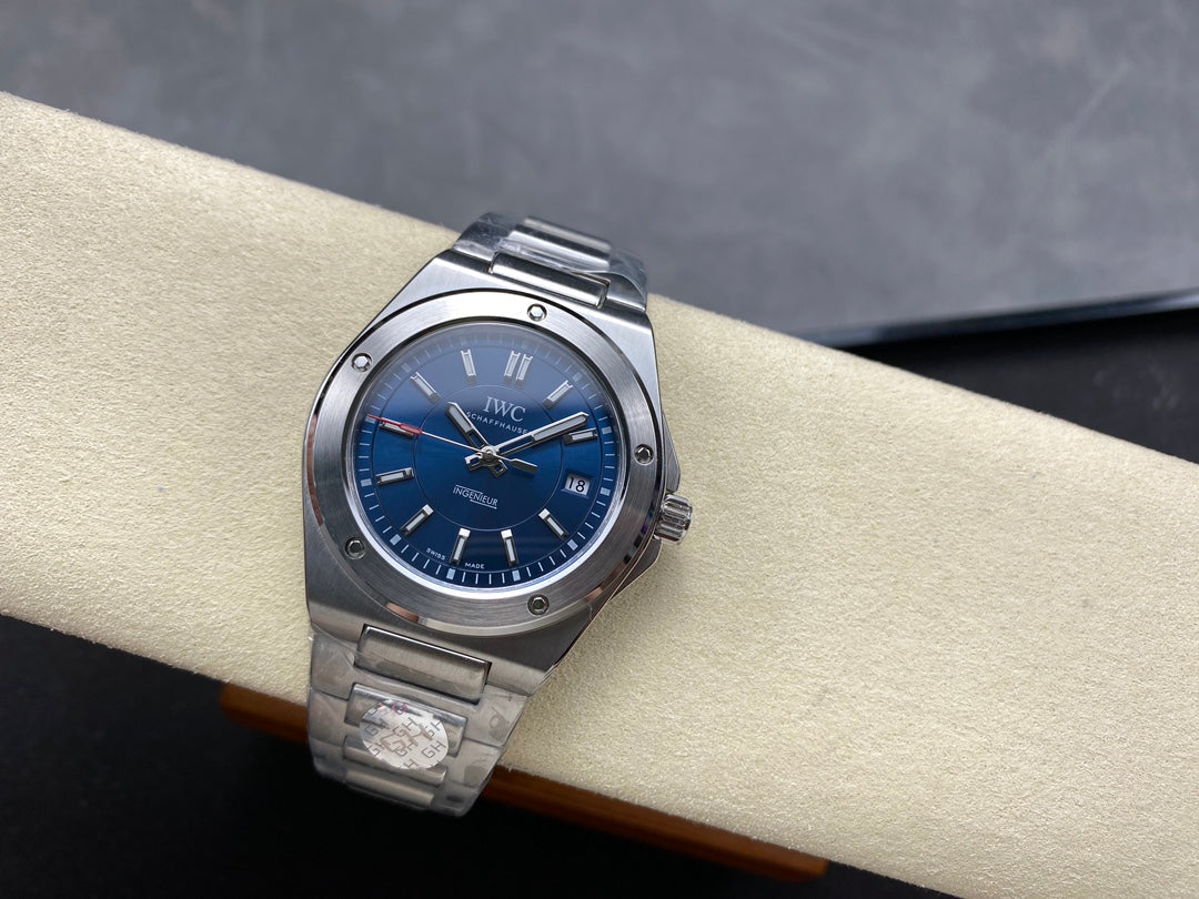 IWC Ingenieur 40mm Blue Dial Steel Case