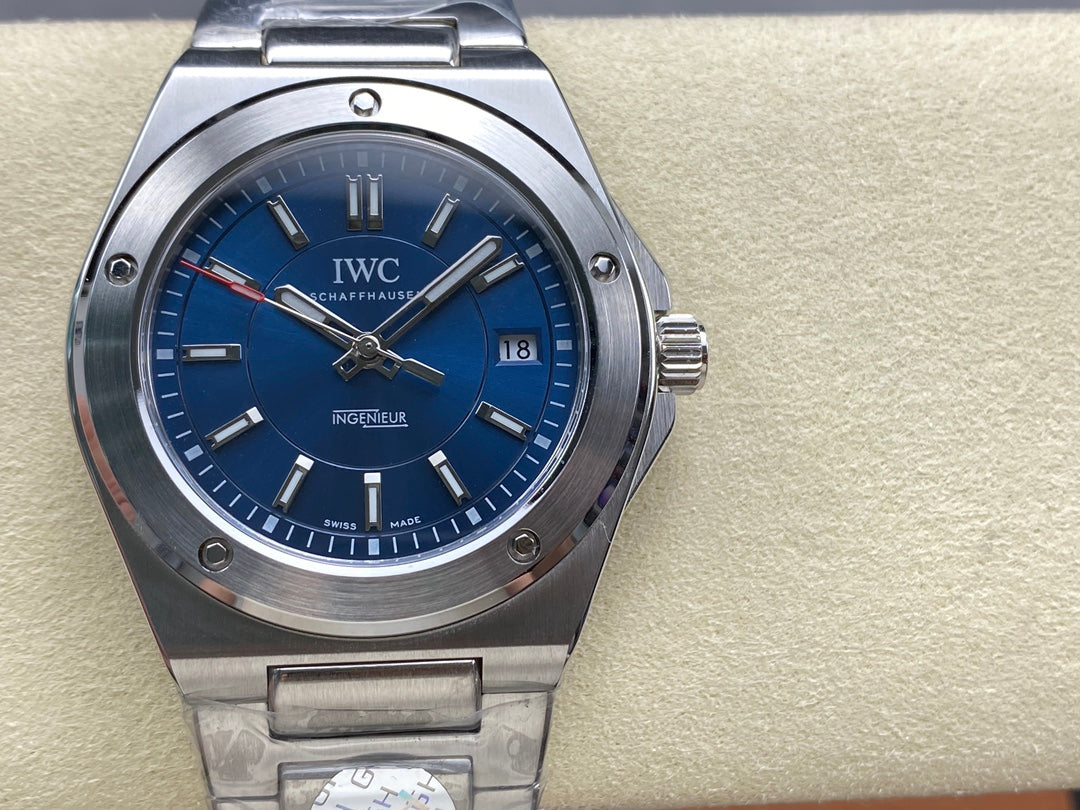 IWC Ingenieur 40mm Blue Dial Steel Case