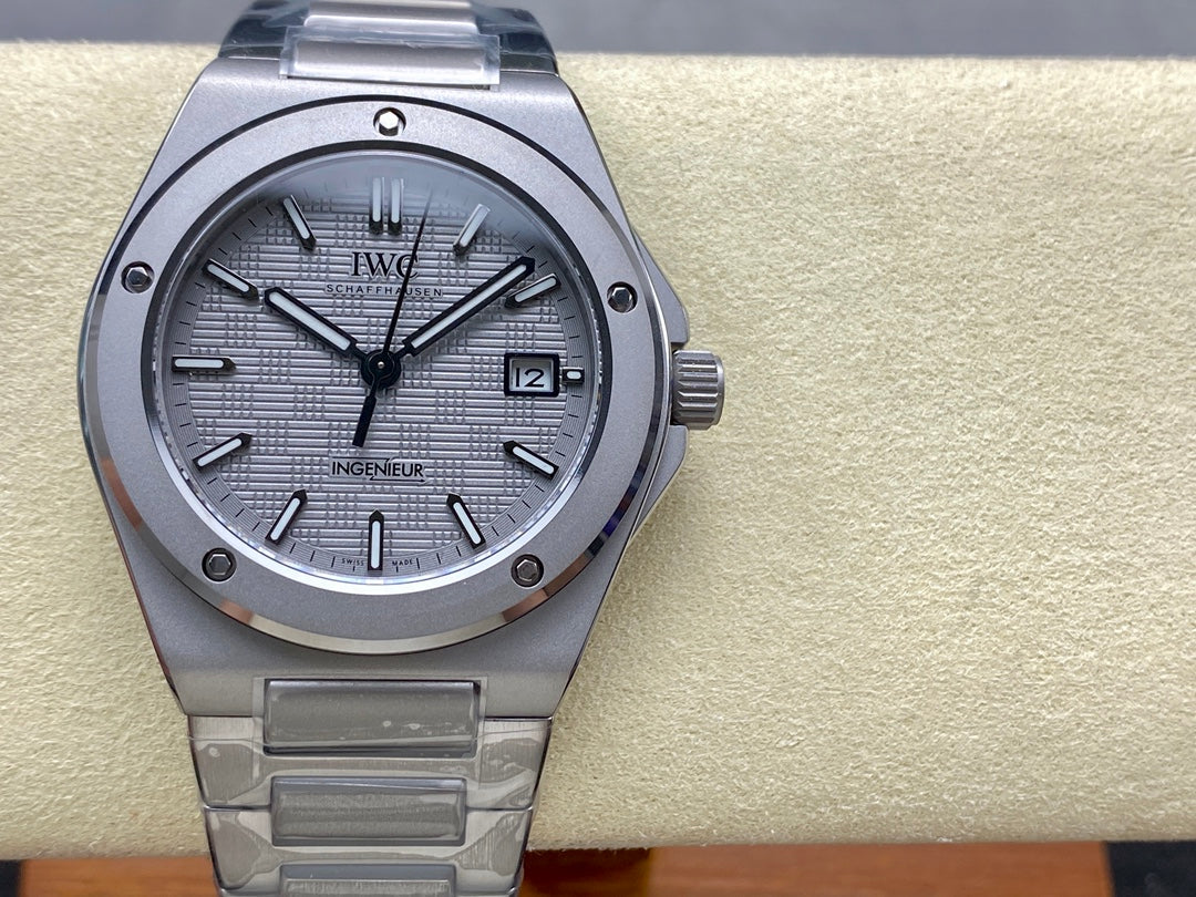 IWC Ingenieur 40mm Gray Dial Steel Case
