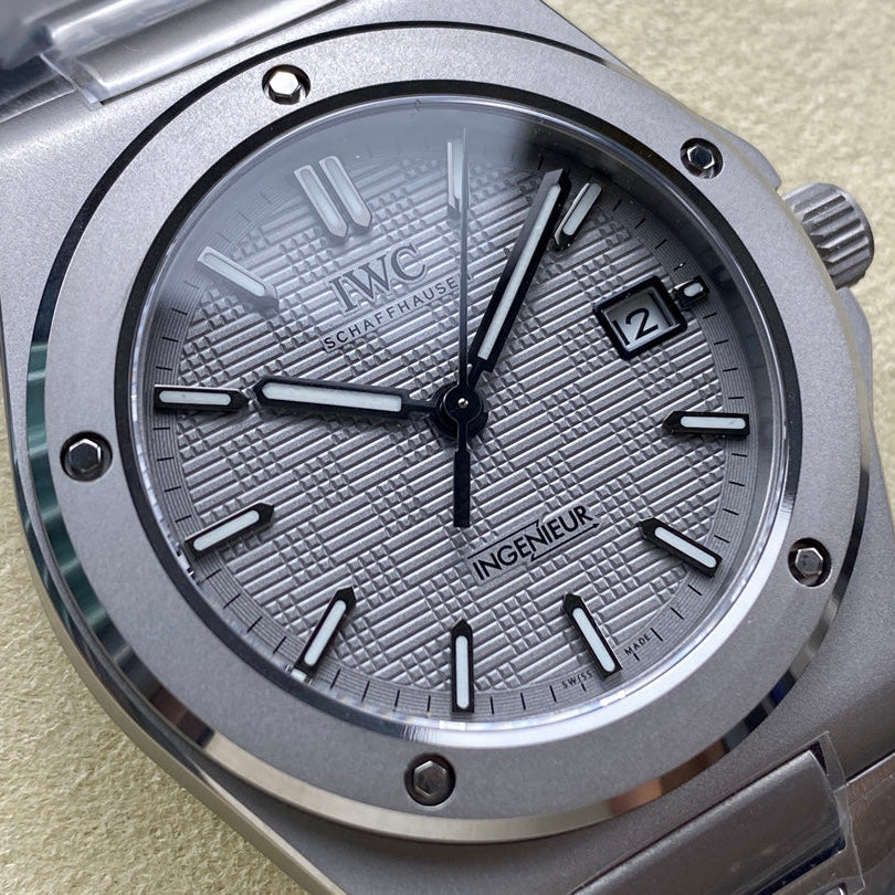 IWC Ingenieur 40mm Gray Dial Steel Case