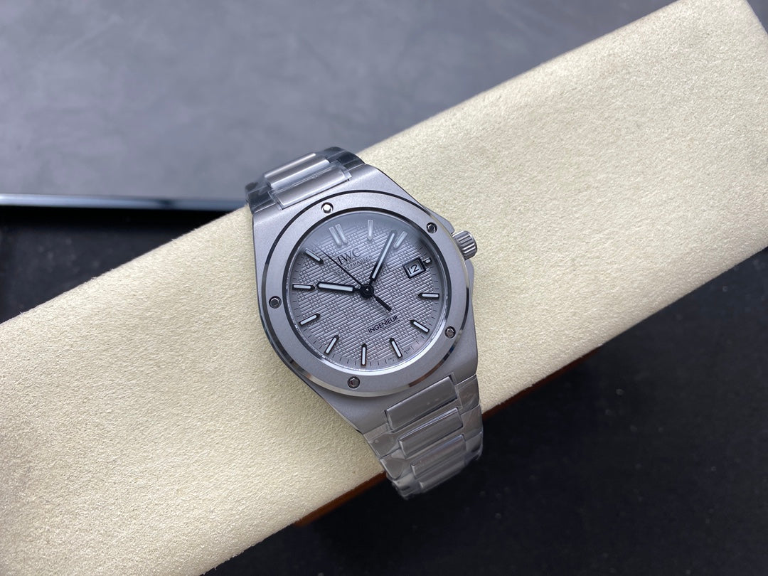 IWC Ingenieur 40mm Gray Dial Steel Case