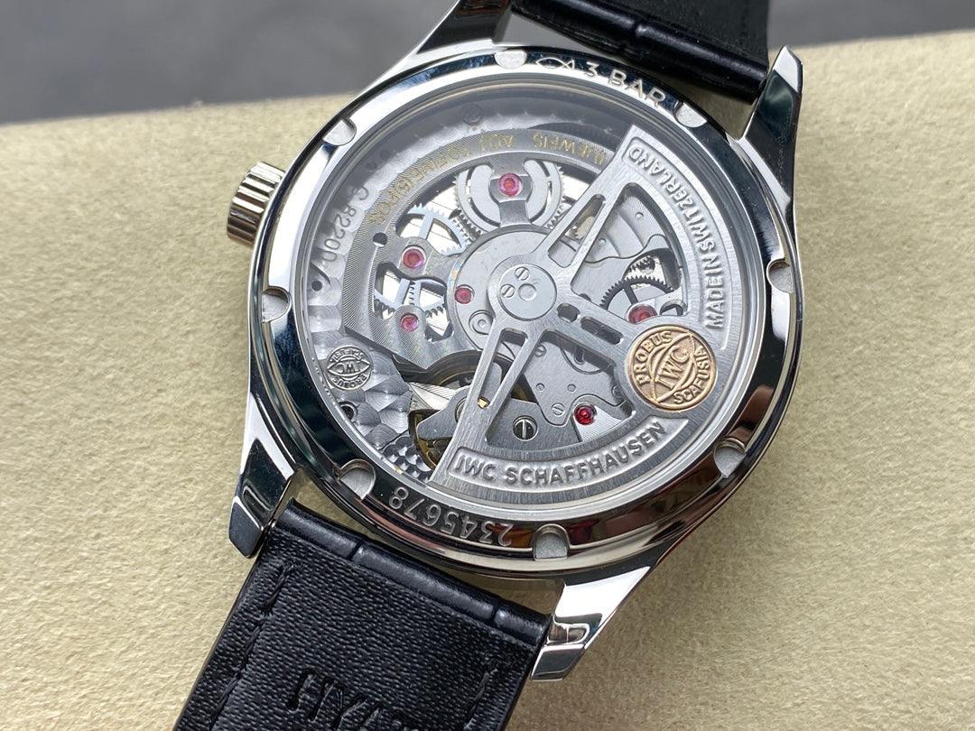 IWC Portuguese 40.4mm Opper-colored Dial Steel Case