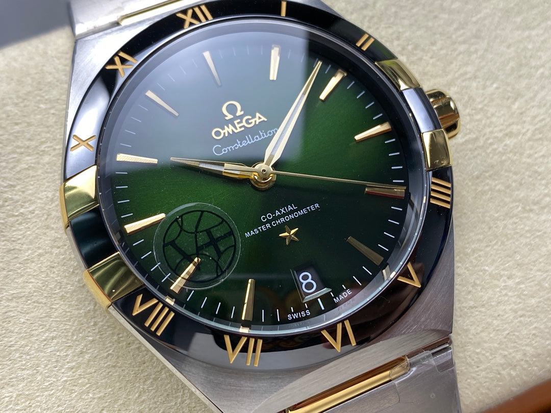 Omega Constellation Co-Axial Master Chronometer 41 mm Green Dial