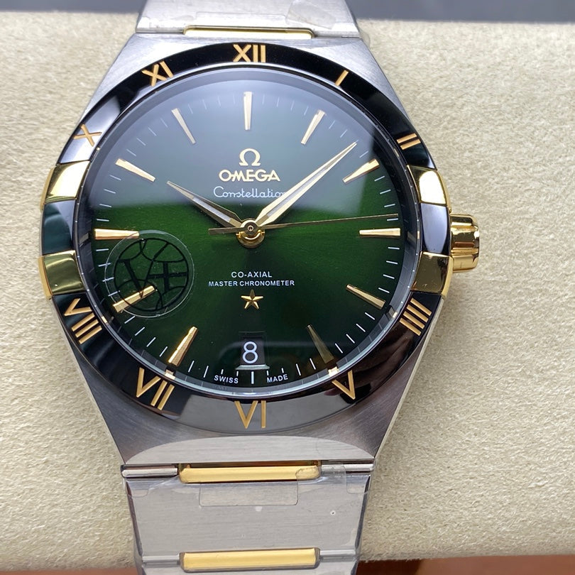 Omega Constellation Co-Axial Master Chronometer 41 mm Green Dial