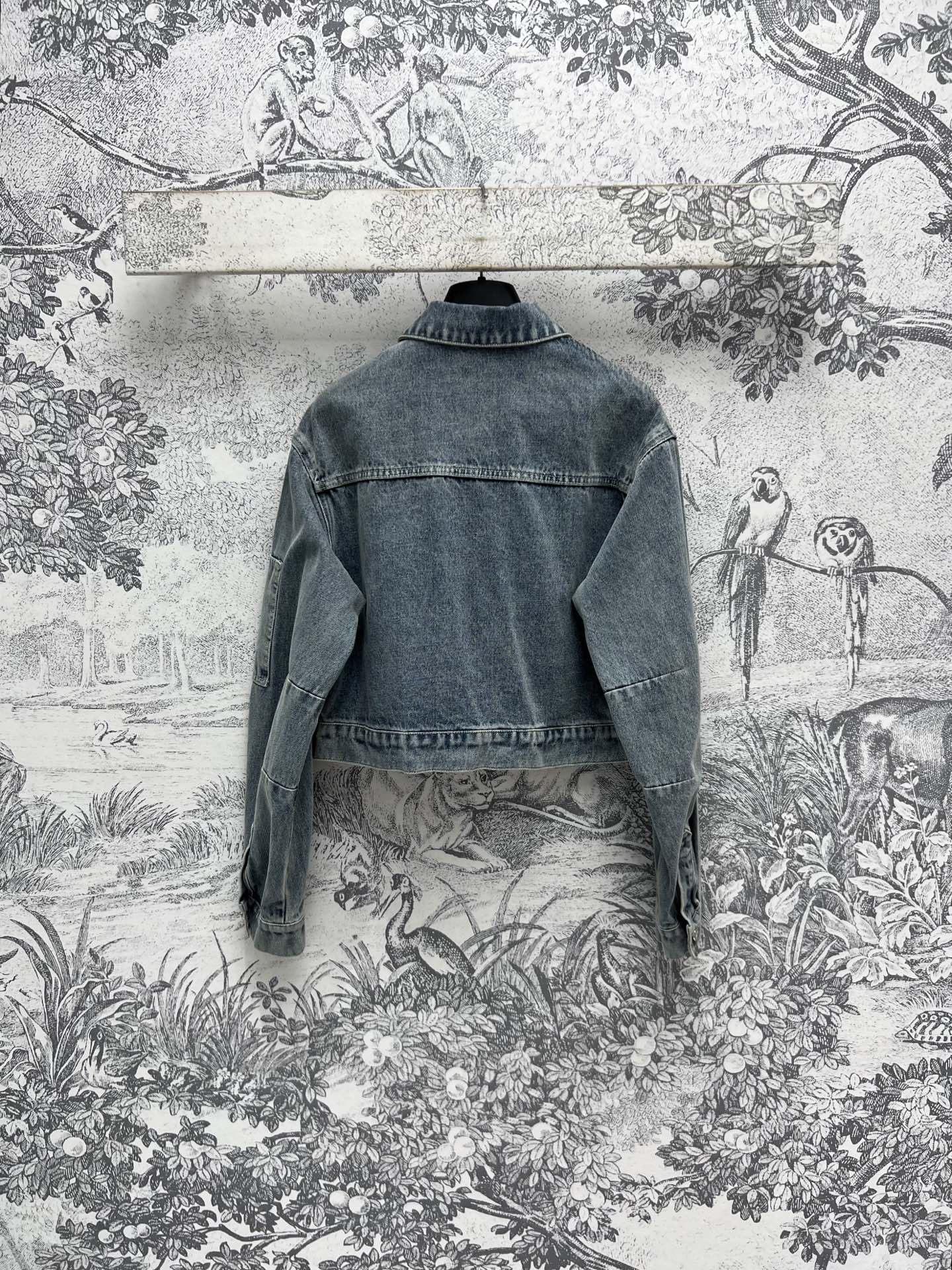 Fendi 25 Denim Jacket Blue Cotton