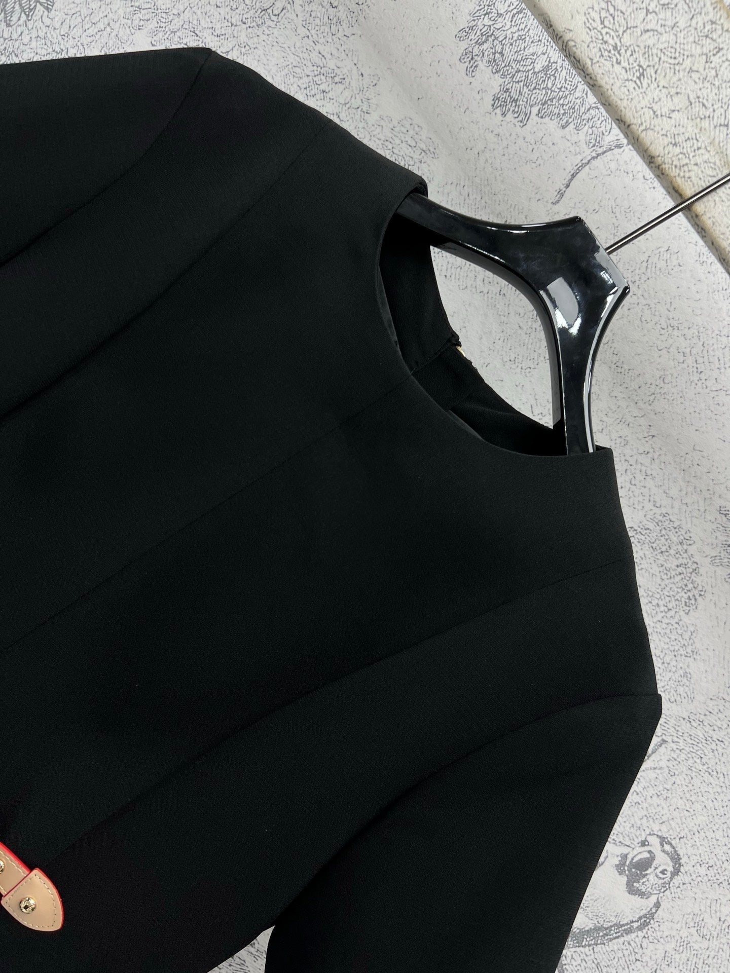 LV 25 Dress Black Polyester