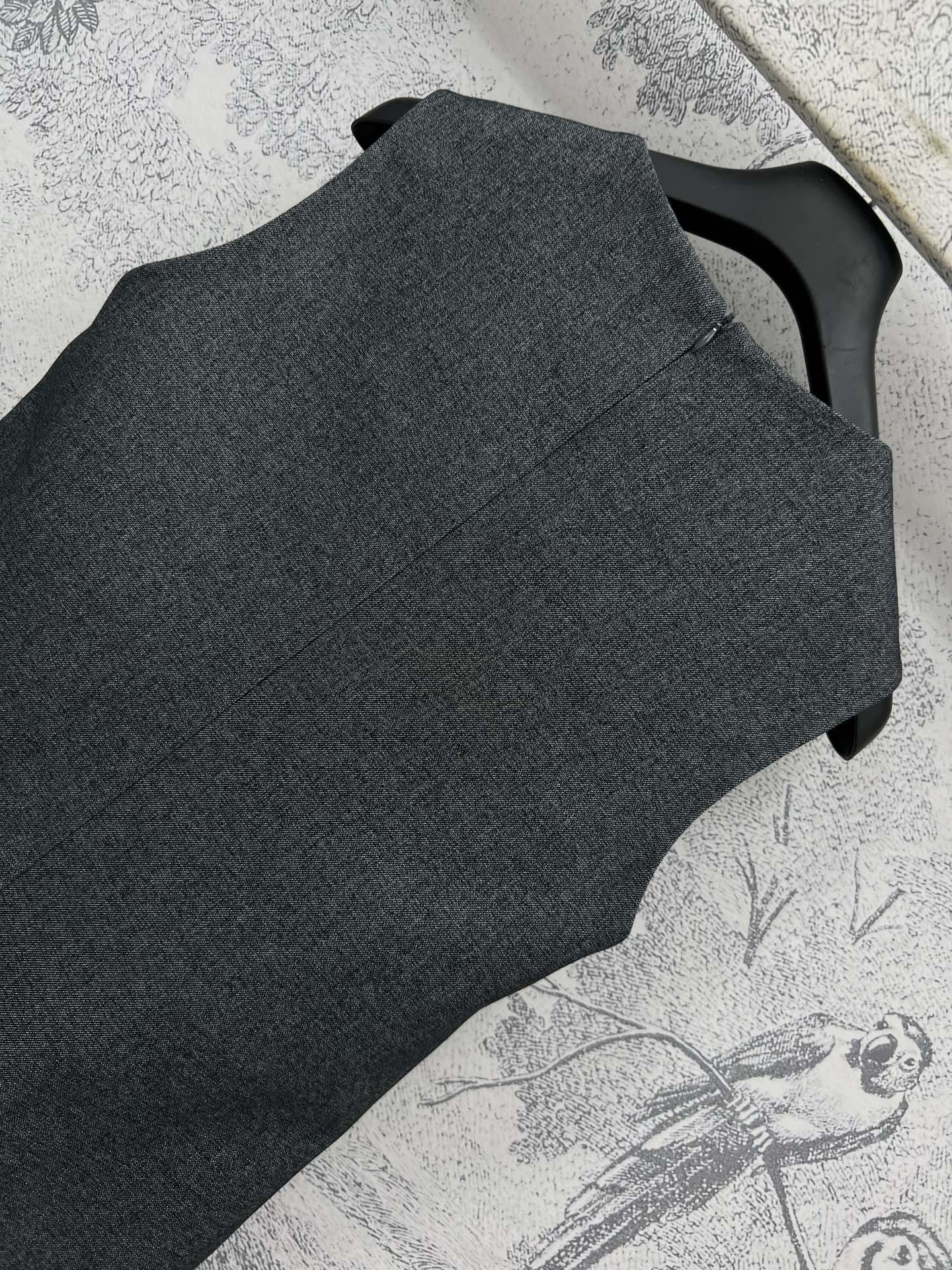 CD 25 Vest Dress Dark Grey Polyester Cotton