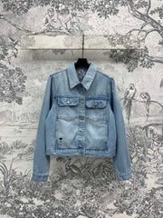 CD 25 Denim Jacket Light Blue Cotton