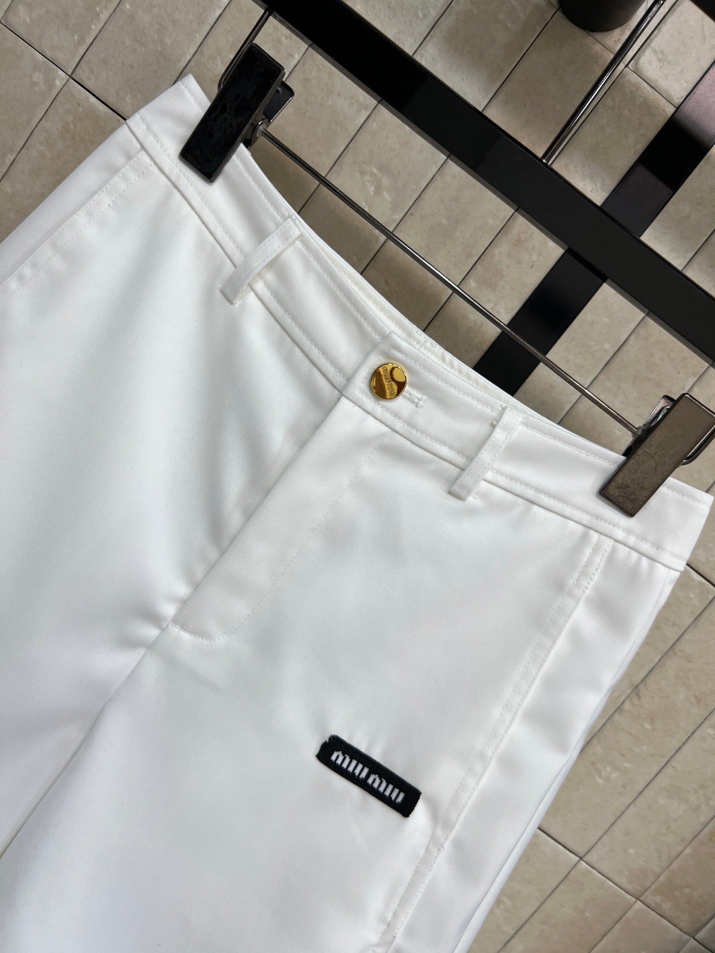 MiuMiu 2026 Short Polyester 401808