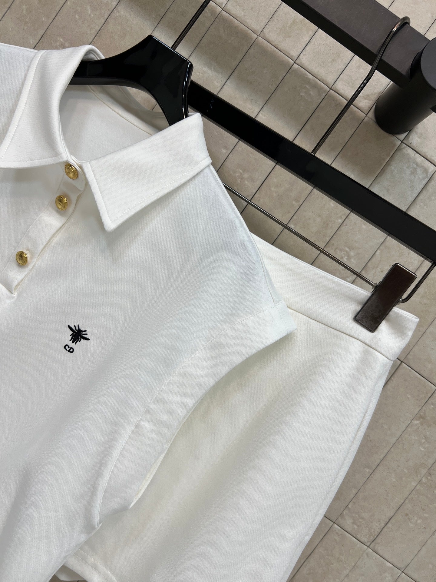 Dior 2026 Polo Sleeveless Set Cotton 401813