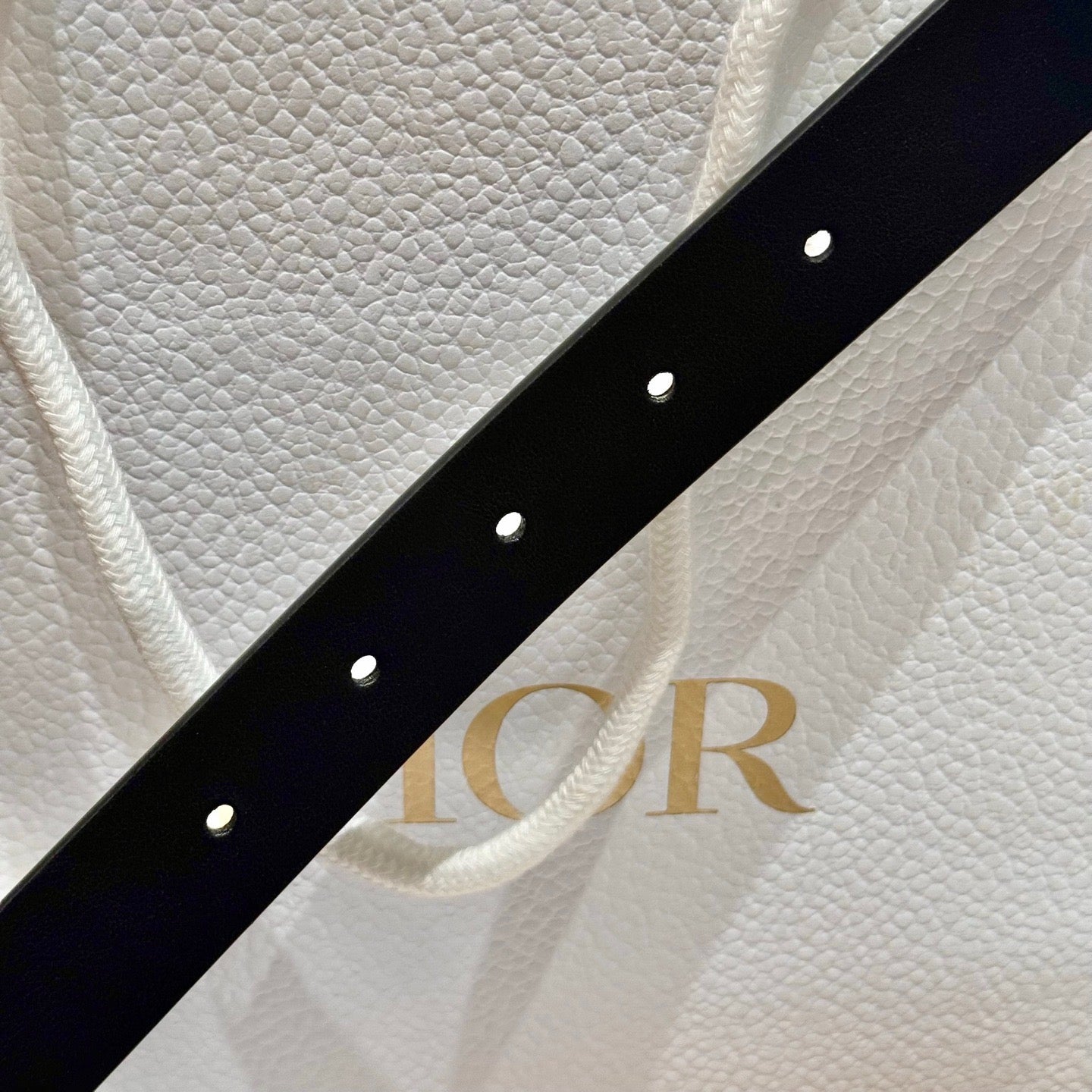 Dior 2026Reversible Saddle Belt 2.5cm Smooth Calfskin