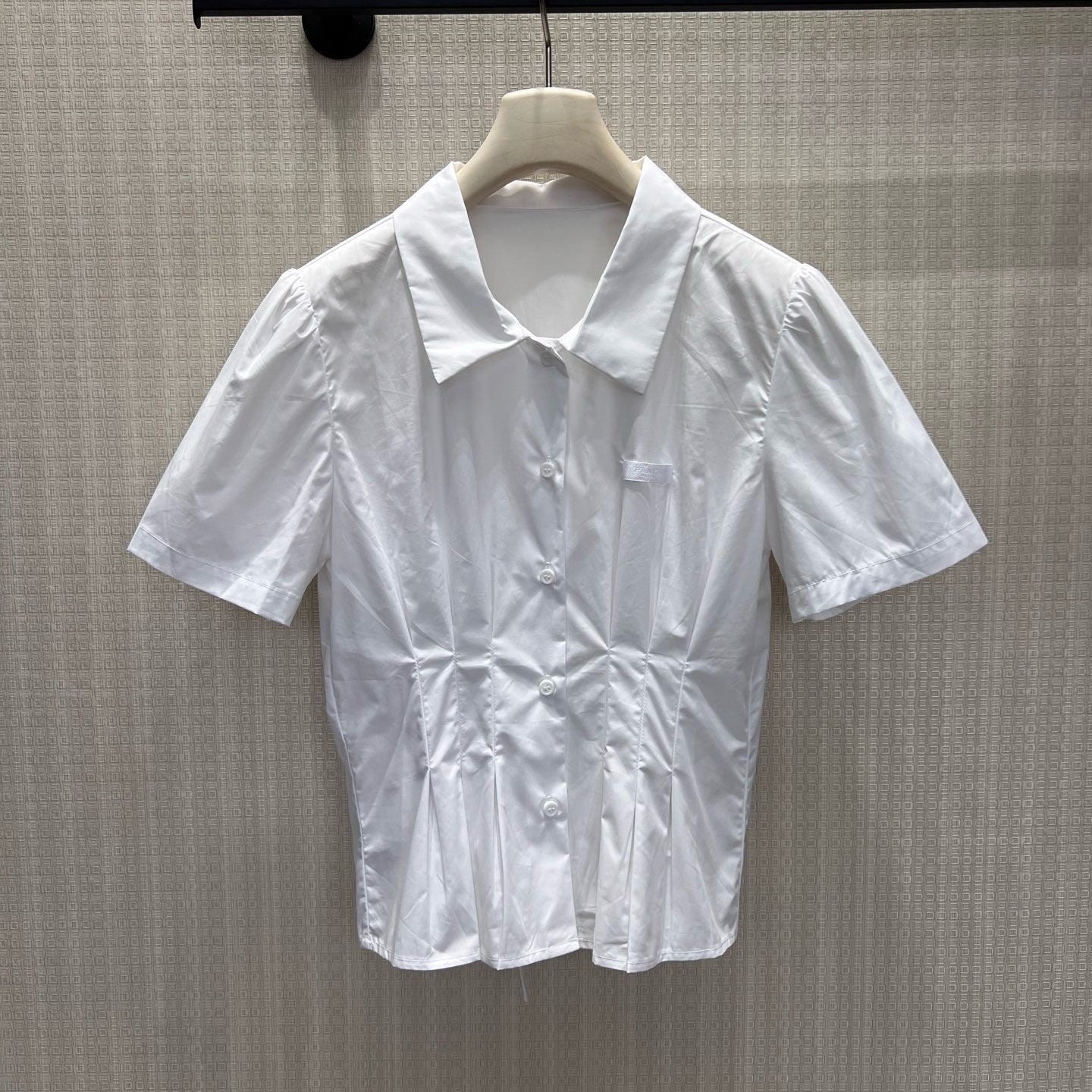 Prada 2026 Shirt White Cotton 399163