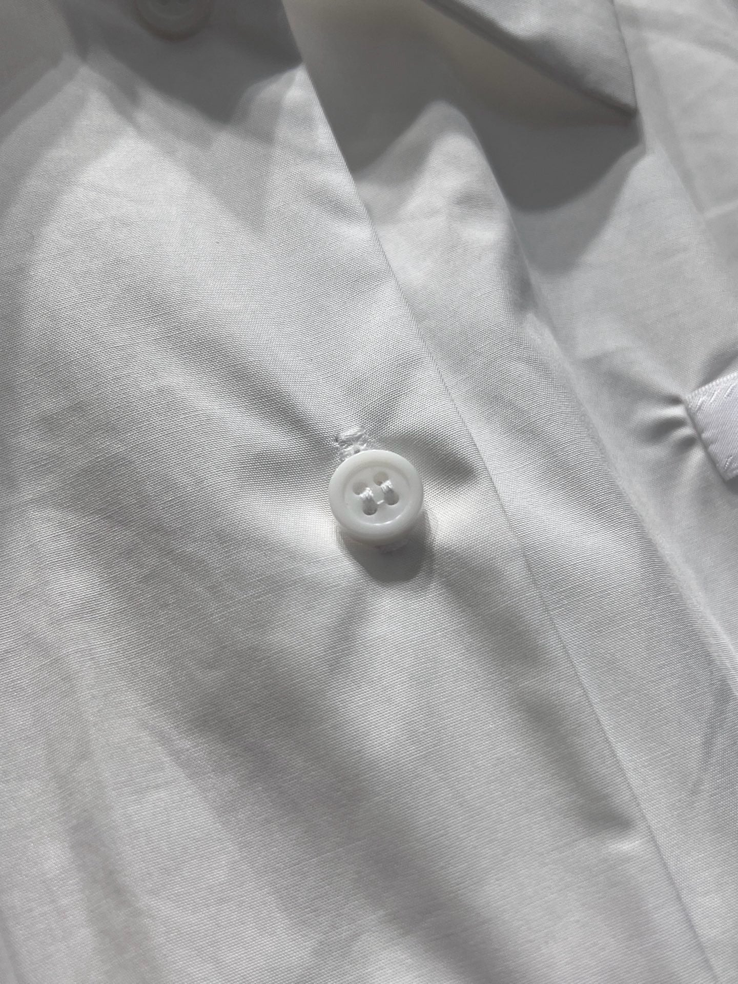 Prada 2026 Shirt White Cotton 399163