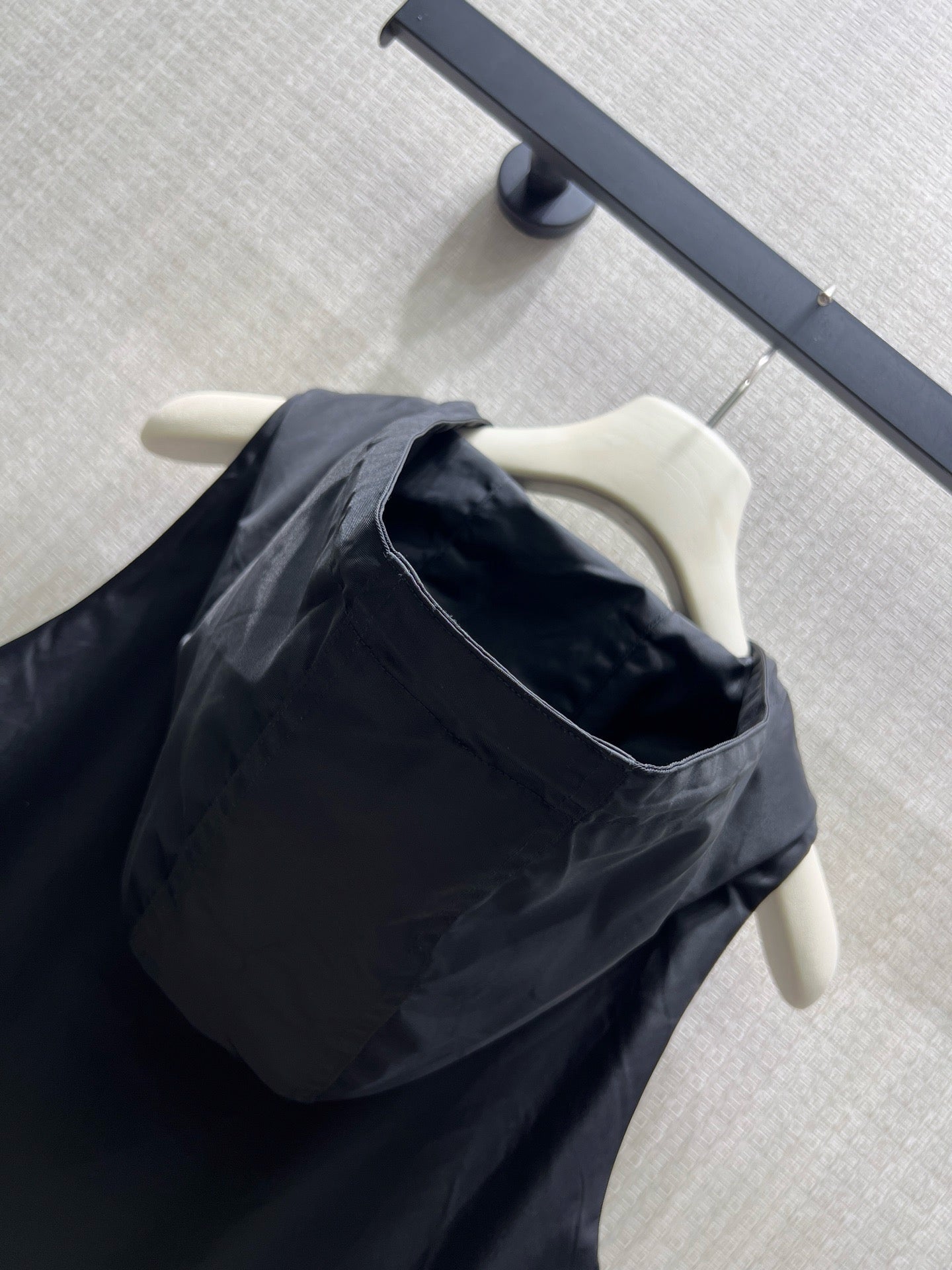 Prada 2026 Vest Dress Black Polyamide 399121