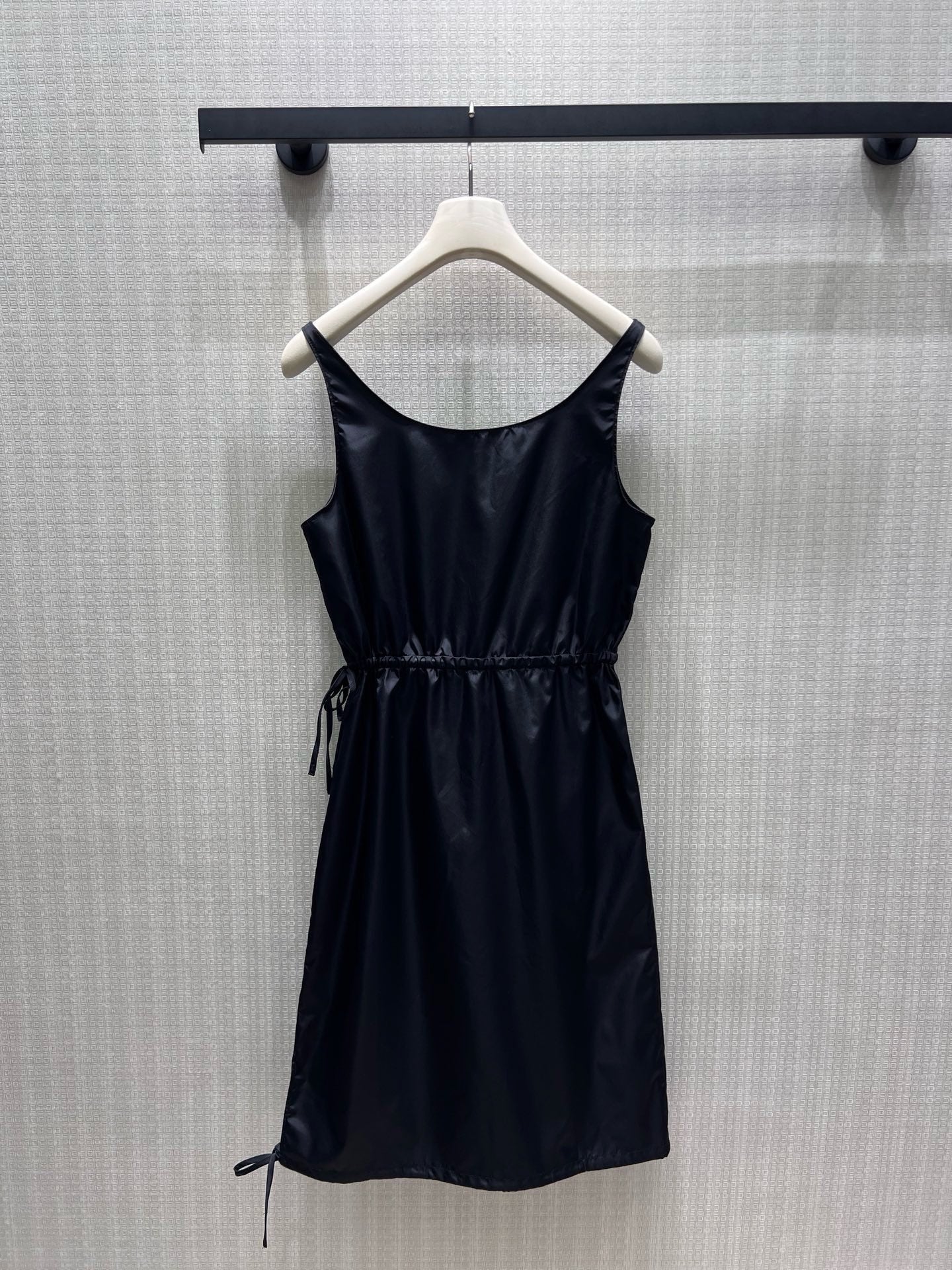 Prada 2026 Strappy Dress Black Polyamide 399132