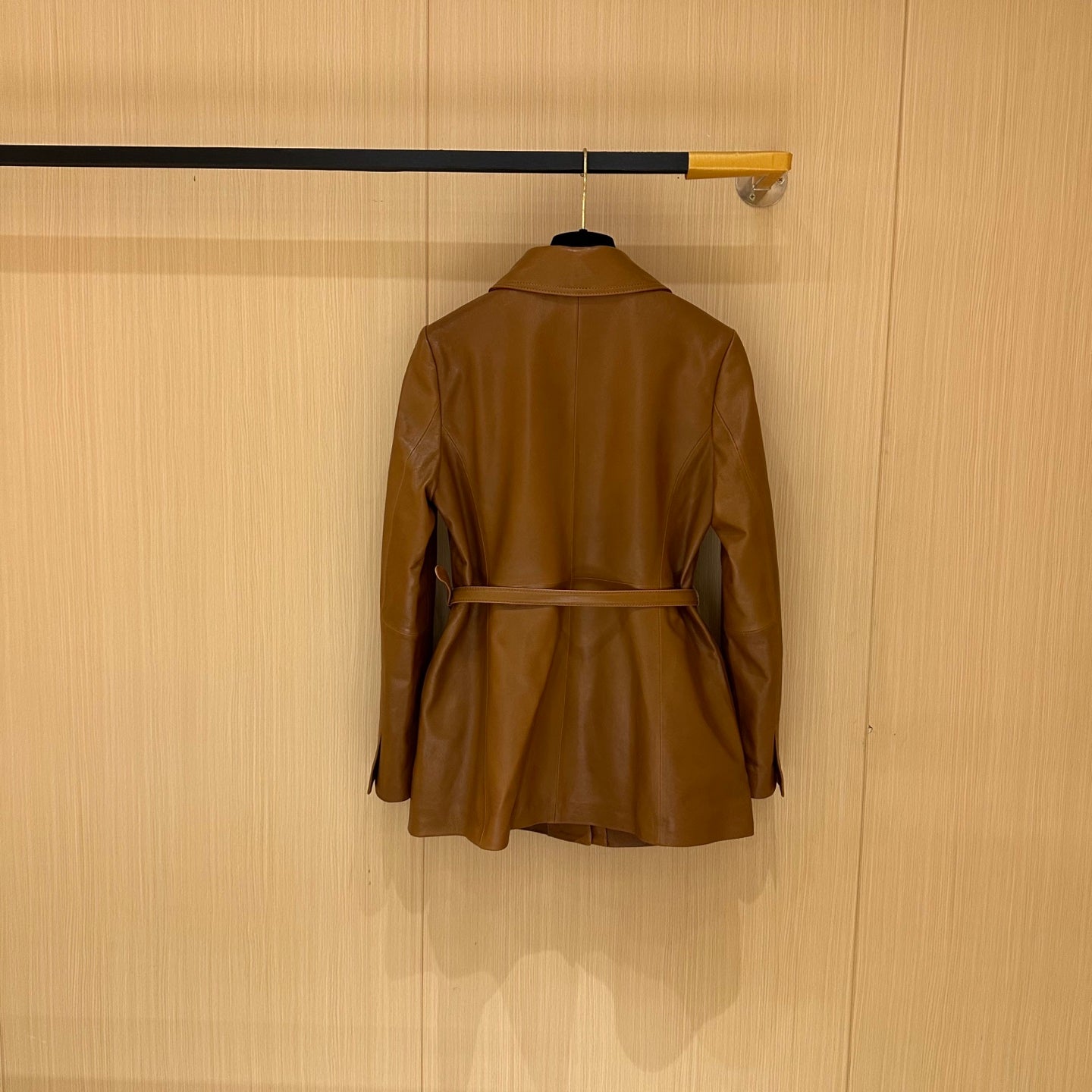 Gucci Jacket Brown Leather 276970