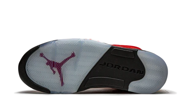 Nike Air Jordan 5 Retro Bull Red Black Suede