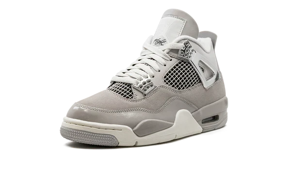 Nike Air Jordan 4 Frozen Light Gray Suede
