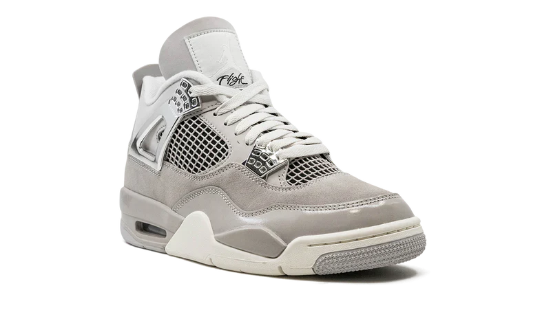 Nike Air Jordan 4 Frozen Light Gray Suede