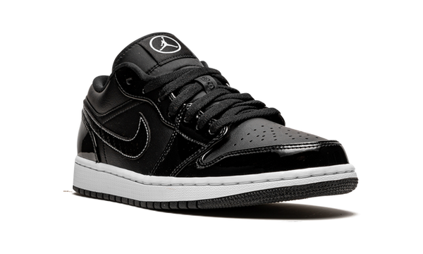 Nike Air Jordan 1 Black Patent Leather Cowhide 02