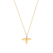 LOUISETTE PEDANT GOLD NECKLACE
