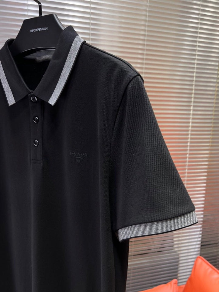 PRA 2026 Men's Short-Sleeve Polo T-Shirt Soft Fabric 857746