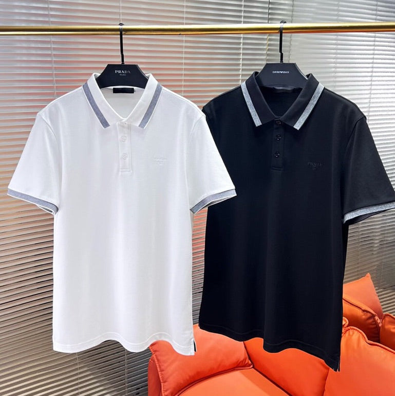 PRA 2026 Men's Short-Sleeve Polo T-Shirt Soft Fabric 857746