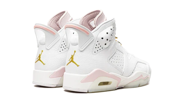 Nike Air Jordan 6 Retro White Pastel Pink Cowhide