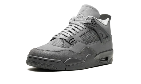 Nike Air Jordan 4 Dark Gray Suede Leather