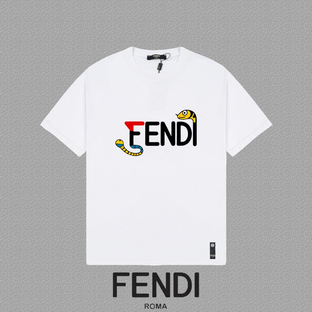 Fendi 2026 Men's Short-Sleeve T-Shirt Cotton 806081