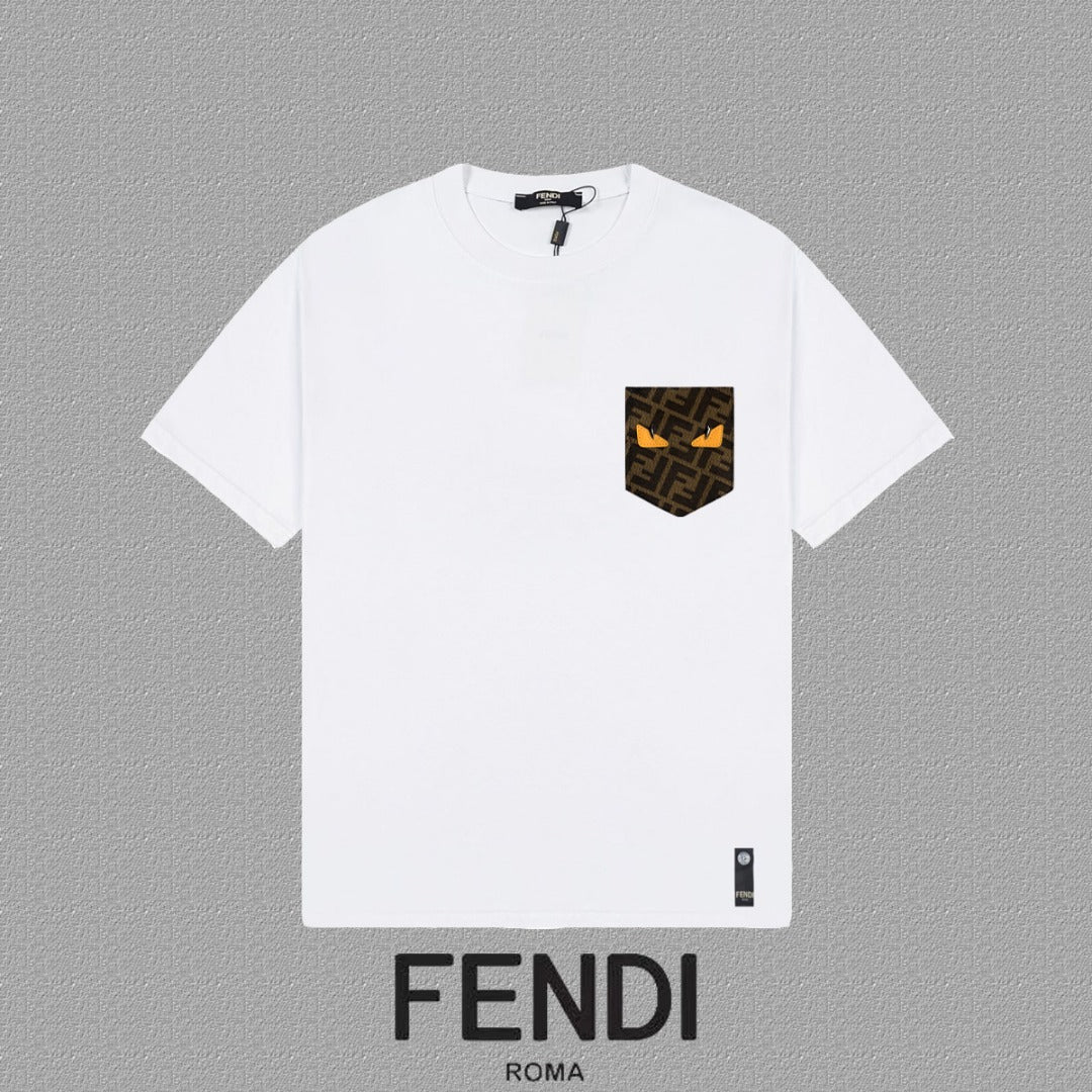 Fendi 2026 Men's Short-Sleeve T-Shirt Cotton 806096
