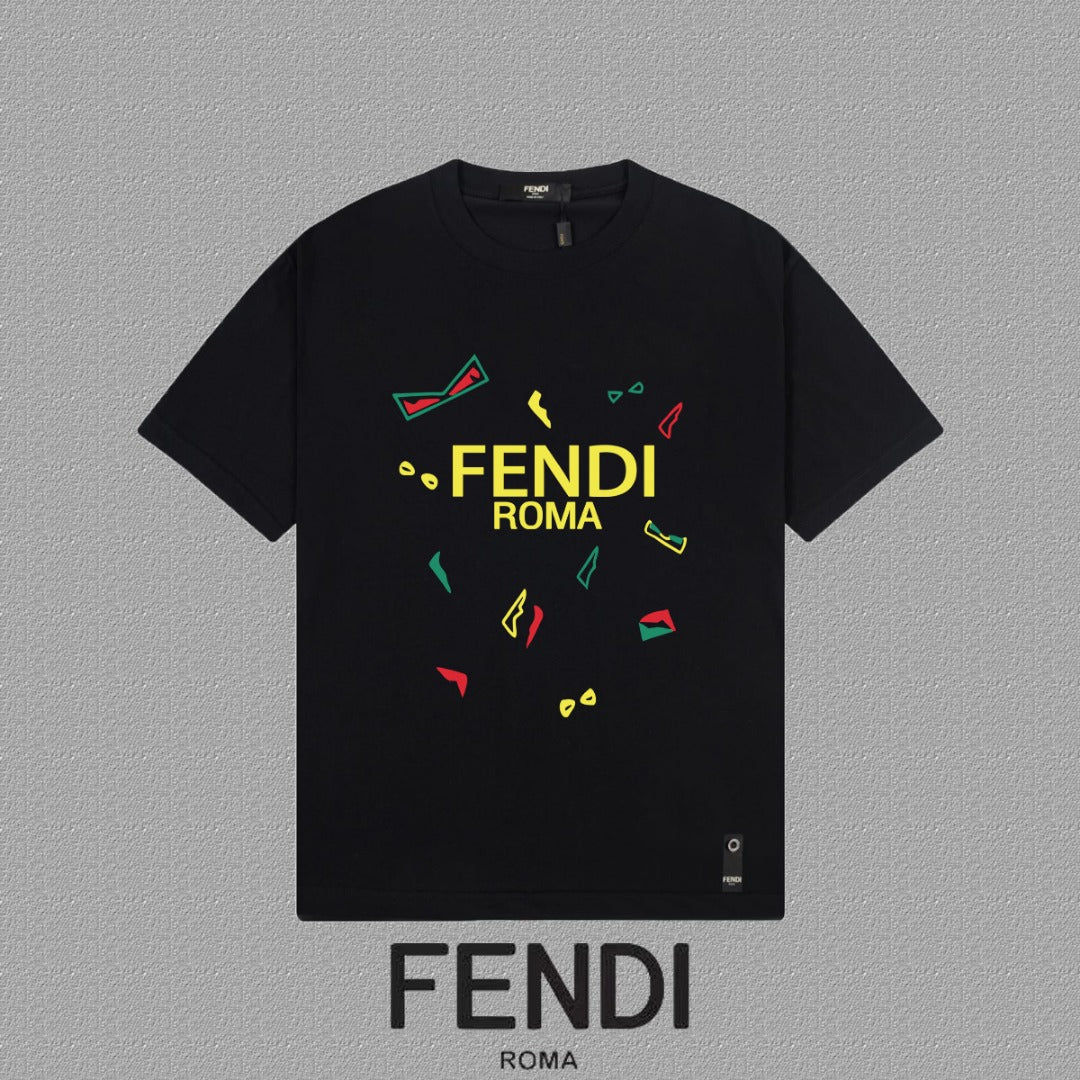 Fendi 2026 Men's Short-Sleeve T-Shirt Cotton 806105
