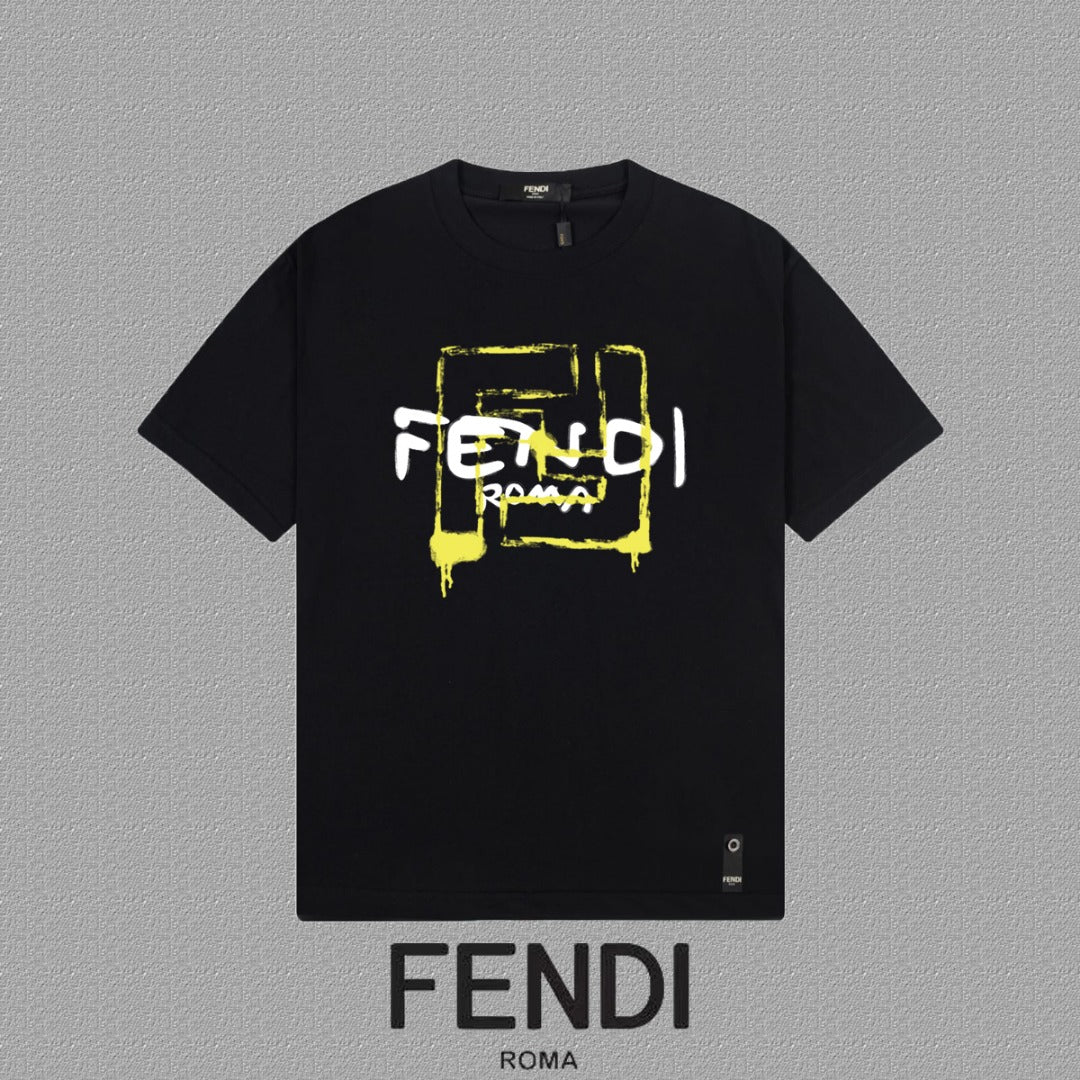 Fendi 2026 Men's Short-Sleeve T-Shirt Cotton 805945