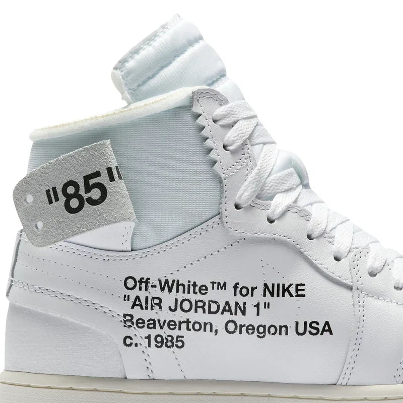 Off-White x Air Jordan 1 Retro White Leather