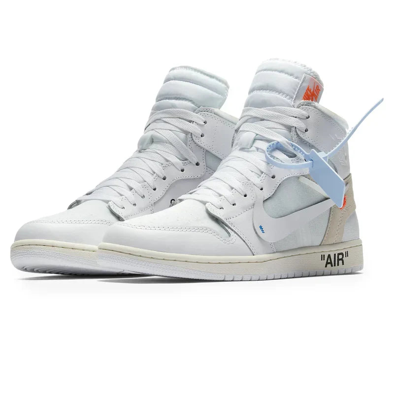 Off-White x Air Jordan 1 Retro White Leather