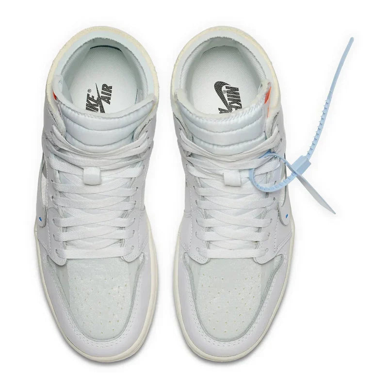 Off-White x Air Jordan 1 Retro White Leather