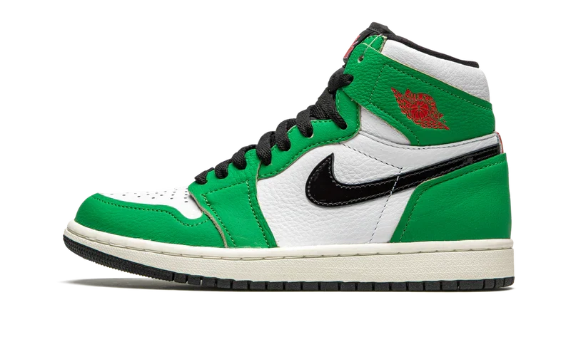 Nike Air Jordan 1 Green White Black Cowhide